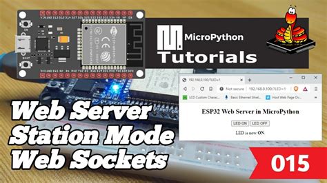 In this MicroPython web server example, we use two buttons to control outputs of ESP32 and ESP8266. . Micropython socket server example